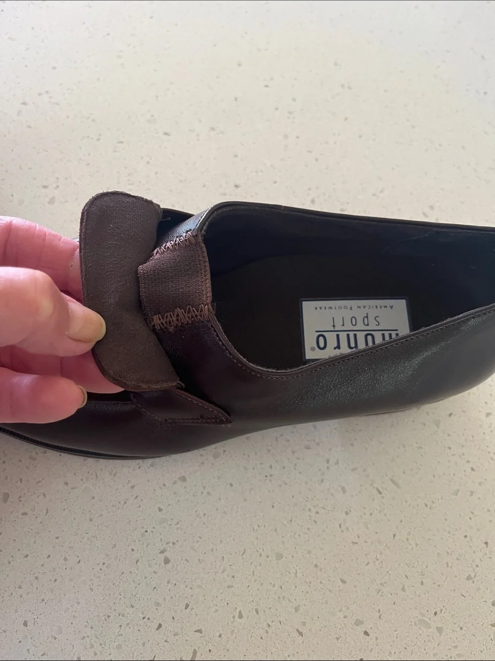 Munro Women's Brown Leather & Suede Loafers